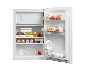 SIA SFR55WH is a 119L Fridge with a 4* Ice Box 55cm Compact Undercounter Freestanding Fridge Suitable for Small Spaces while maintaining High Performance Standards - White