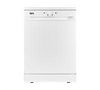 SIA SFSD604W - White Freestanding Dishwasher - 14 Place Settings - E Energy