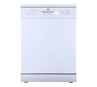 SIA SFSD60W Freestanding Dishwasher, 12 Place Settings, 6 Program Settings, 30 Minute Quick Wash, White