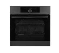 Single Electric Fan Oven Stainless Steel 60cm SIA BIPO76GM SIA Black One Size