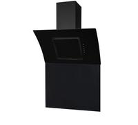 SIA Black Toughened Kitchen Glass Splashback 90cm x 75cm - SP90BL | Size: 90 cm x 75 cm SIA Black 90 cm x 75 cm