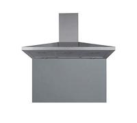SIA SP90GY Toughened Glass Splashback for Kitchen, Cookers, Hobs, 90cm x 75cm, Heat Resistant, Grey