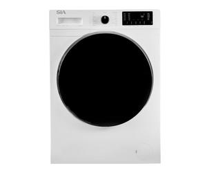 SIA SWM84KW 8kg Washing Machine, 1400 RPM, 16 Programs, Energy Rating B, 15 Minute Quick Wash, LED Display, 3-24hr Timer Delay, 2 Years Parts and Labour Guarantee, White