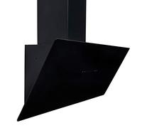 SIA TAG90BL 90cm Black Angled Touch Control Cooker Hood Kitchen Extractor Fan