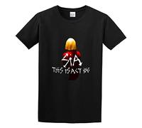 Sia This is Acting Album Art O-Neck 100% Cotton Short Sleeve Unisex T-Shirt L Black