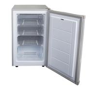 SIA UCF50GR Freestanding Under Counter Freezer, 77L Capacity, 4* Freezer Rating, E Rated, 50cm Wide, Reversible Door, Grey, 2 Years Parts & Labour Guarantee