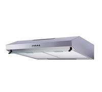 SIA VSR60SS 60cm Stainless Steel Visor Cooker Hood Kitchen Extractor Fan