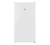 SIA SFR44WE 83L White Freestanding Under Counter Fridge With Chiller 2 Glass Shelves, Interior Light, E Energy Rating, 2 Year Manufacturer Warranty