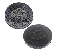 SPARES2GO SIA2 Type Active Carbon Odour & Grease Filter compatible with SIA Cooker Hood Vent Extractor (Pack of 2)