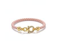 Siaa Luxury Women’s Braided Wine Red Leather Bracelet with Gold Plated Clasp - Elegant Ladies Jewellery, Designer Inspired Friendship Bracelet, Stylish Birthday & Anniversary presant for Her