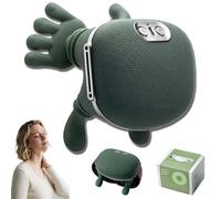 Siaasoo Massage Master for Shoulder, Neck, Electric Deep Tissue 3D Kneading Massage, Gifts for Women, Men, Mom and Dad (Green)