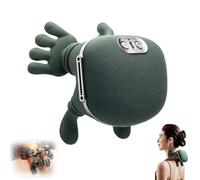 Siaasoo Massage Master for Shoulder, Neck, Lower Abdominal, Shiatsu Back and Neck Massager Compact and Lightweight Electric Cordless to Men Women (1pcs)