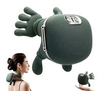 Siaasoo Massage Master for Shoulder, Neck, Lower Abdominal, Siaasoo Neck Shoulder Massager with 3-Speed Adjustment, Electric Deep Tissue 3D Kneading Massage for Pain Relief (1PCS)