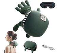 Siaasoo Massage Master for Shoulder, Neck Massager Pillow, with 3-Speed Adjustment, Electric Deep Tissue 3D Kneading Massage for Men Women