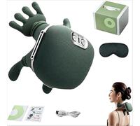 Siaasoo Massage Master for Shoulder, Siaasoo Neck and Shoulder Massager with Heat, 3D Kneading, Comes with a Silk Eye mask (1 PCS)