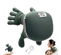Siaasoo Massage Master for Shoulder,siaasoo Neck Massager,Dual Zone Red Light to Warm The Cervical Spine, with Two Temperature Adjustments of 40 ° C/45 ℃, and Three Modes to Switch Freely-A
