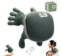 Siaasoo Massage Master for Shoulder,siaasoo Neck Massager,Dual Zone Red Light to Warm The Cervical Spine, with Two Temperature Adjustments of 40 ° C/45 ℃, and Three Modes to Switch Freely-A