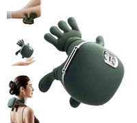 Siaasoo Massage Master for Shoulder, Siaasoo Neck Massager, with 3-Speed Adjustment, Electric Deep Tissue 3D Kneading Massage, Gifts for Women, Men, Mom and Dad (Green)