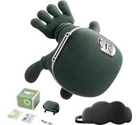 Siaasoo Neck Massager, Bionic N7 Shoulder and Neck Massager with Heat, Shiatsu Deep Tissue Kneading, 3-Speed Adjustable, Ergonomic Fit for Home Office Travel & Men Women Relaxation (1 Set)