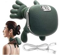 Siaasoo Neck Massager, Neck Massager with Hands, Massage Master for Shoulder, 3 Massage Levels 2 Temperature Levels, 3D & Heat, for Necks, Back