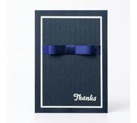 SiaBiced Business Employee Birthday Cards with Elements, Thoughtful Greet Card for Workplace ions, Dark Blue