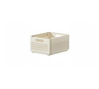 SiaBiced Cabinet Organizer Stackable Bin Expandable Drawer Basket Pull-Out Organizer Basket with Adjustable Storage Suitable for Pantry Kitchen , Cream , Xl