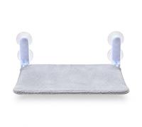 SiaBiced Cat Window Perch Foldable Suction Bed, All Seasons Use, Space Saving, Rubber, Mesh, Elevated Resting Area, For Your Feline, style to 3, 60 * 30CM