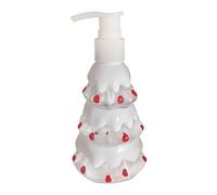 SiaBiced Christmas Hand Soap Dispenser, Refillable, Modern, Dishwasher Safe, Empty Bottle for Kitchen Sink, Mouthwash And Shampoo, Multi, Tree