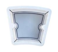 SiaBiced Concrete Brick, Concrete Block, Casting Frame, DIY, Circular, for Lawn Design, Wall Construction, Flower Bed, Outdoor Areas, Inner Diameter 100cm