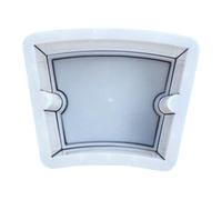 SiaBiced Concrete Brick, Concrete Block, Casting Frame, DIY, Circular, for Lawn Design, Wall Construction, Flower Bed, Outdoor Areas, Inner Diameter 120cm