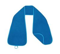 SiaBiced Dining Bib Scarf for Adults, Comfortable Reusable Clothing Protector Suitable for Elderly, Dark Blue