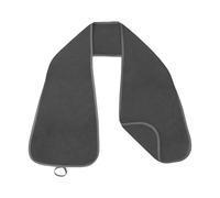 SiaBiced Dining Bib Scarf for Adults, Comfortable Reusable Clothing Protector Suitable for Elderly, Dark Gray