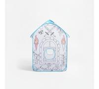 SiaBiced DIY Tent, s Playhouse for Creative Art, Indoor Outdoor Toddler Tent, Quick Setup Frame, White, DIY Graffiti Tent