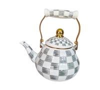 SiaBiced Enamelled Teapot for The Home, for Parties And Restaurants, Multi, 2.5L