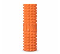 SiaBiced EVA Foam Roller for Fitness, Muscle Massage, and Physical Therapy, Textured Foam Roller deep Tissue, Orange, 45cm