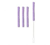 SiaBiced Flexible Crevice Dust Removal Brush, Microfiber Material, Dust Removal, Adsorption Method, Versatile Usage, Includes Handle, For