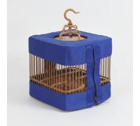SiaBiced Foldable Bird Cage for Parakeets & Budgerigars, Square Breeding Cage, Jaulas para Pájaros