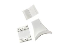 SiaBiced for under Desk Headphones, for Work And Office, Universal Accessory, Elegant And Modern with Backrest, White