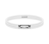 SiaBiced Garbage Can Strap, Elastic Band with Elastic Holder And Practical Closure for Securing Garbage Bags in The Kitchen Or on The Balcony, white 70cm