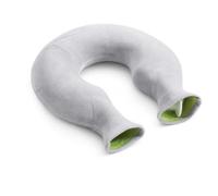 SiaBiced Hot Water Bag, PVC Long Shape Hot Cold Therapy with Cover, for Daily Use, Light Gray
