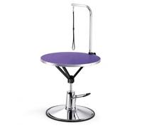 SiaBiced Hydraulic Lift Dog & Pet Grooming Table, Height Adjustable Rotatable Foldable Grooming Station for Home & Salon Use