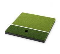 SiaBiced Indoor Outdoor Golf Mat & Golf Mat, Portable Turf Golf for Sw, Putt, Upgraded Two-Color Grass White Marking Line