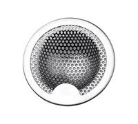 SiaBiced Multi-Purpose, Effective, Stainless Steel Round Kitchen Sink Strainer with Mesh Basket for Balcony Floor Drain, 52mmx15mm