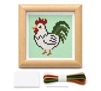 SiaBiced New Chinese Cross Stitch Kit, 11CT, Textile Threads, Handicraft Stitch Kit, Leisure Time Activity, for Carp Anglers