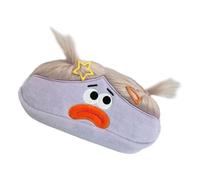 SiaBiced Pencil Holder with Plush Design, Makeup Storage Bag, Large Capacity Organizer for Children, Purple