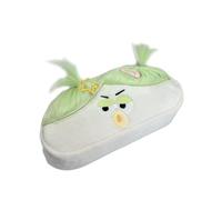 SiaBiced Pencil Holder with Plush Design, Makeup Storage Bag, Large Capacity Organizer for Children, White