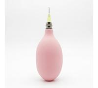 SiaBiced Pottery Slip Bottle, Precision Glaze for Ceramic Art, Rubber Bottle for Fine Slip Trailing, Pink