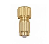 SiaBiced Quick Connect Fitting Garden Hose Adapter Quick Connector Brass Aluminum Alloy Attachment Effortless Transition Suitable for Watering Routine Chores Outdoor