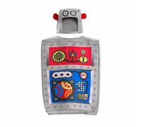SiaBiced Robot Costume for Kids and Adults - Cosplay Performance Costume with Headpiece, Grey Robot, Grey, Children's One Size