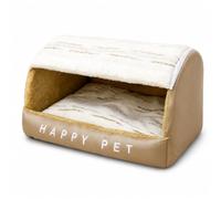 SiaBiced Semi-Enclosed Dog Bed, Winter, L - for pets under 10 kg